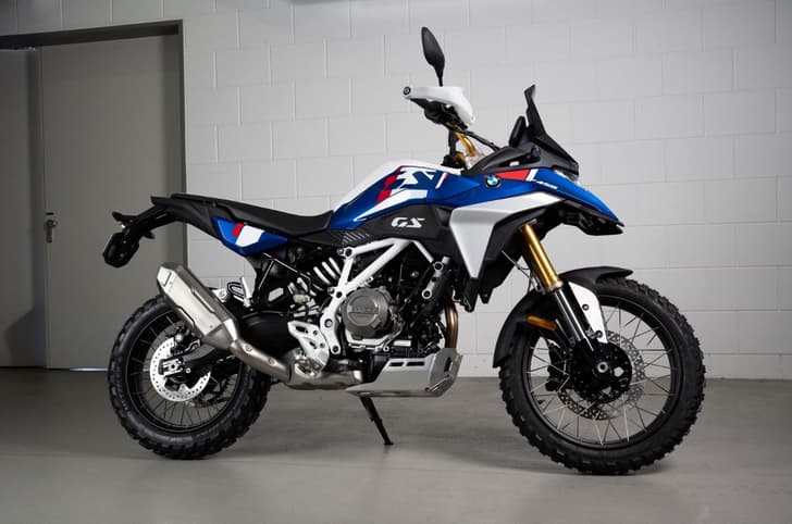BMW F 450 GS blue M-sport colour